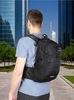Картинка рюкзак велосипедный Nevo Rhino 9115-NW Black - 8