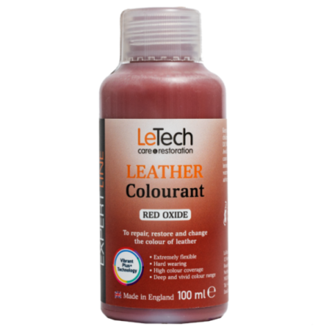 LeTech Expert Line Краска для кожи (Leather Colourant) Red Oxide, 145мл