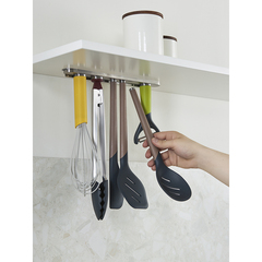 Лопатка с прорезями smartchef, 32 см, капучино-графит