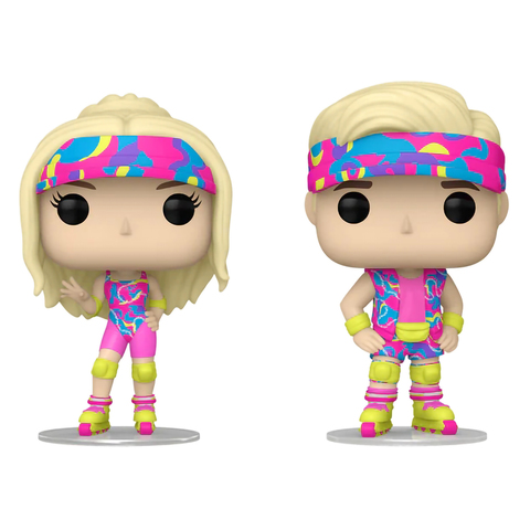 Funko POP! Barbie: Skating Barbie & Skating Ken (Exc) 2PK