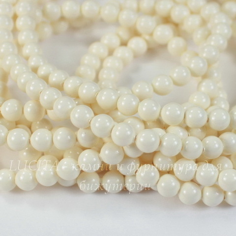 5810 Хрустальный жемчуг Сваровски Crystal Ivory круглый 6 мм, 5 шт ()