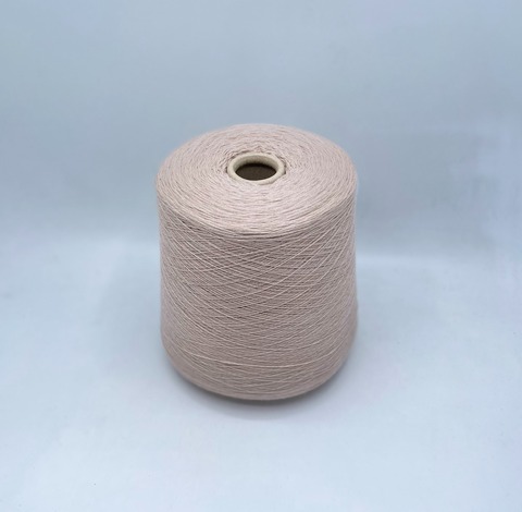 Бобинная пряжа (пр.Италия), art-Cashmere 2/26 1300м/100гр. 100% Кашемир, цвет-Светлый,пыльно-розовый арт.30214