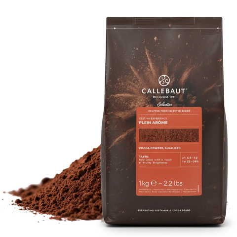 Какао порошок Callebaut Plein Arome 22/24%, 1 кг (DCP-22ZEPLA-89B)