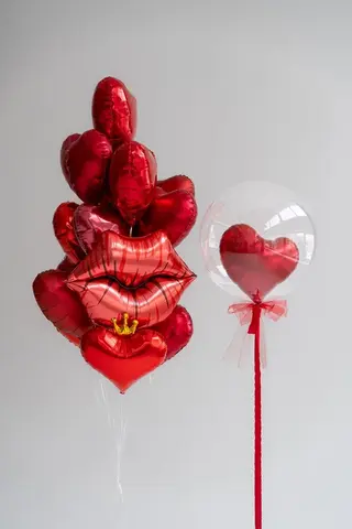 Сет гелиевых шаров 