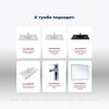 Aquanet 344130 Тумба Алвита new 100 напольная 2 ящ. цв.дуб веллингтон табак (344130)