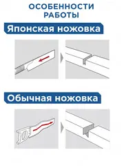 Ножовка по дереву КОБАЛЬТ 