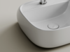 Ceramica Nova Источник (Fonte) CN5052 Раковина подвесная с отверстием под смеситель 420x420x145, белый