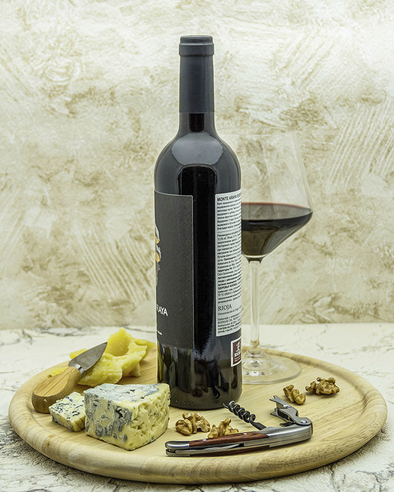 Вино Bodegas Del Medievo Монте Арайя Резерва Красное сухое 2014 г.у. 13,5% 0,75 л, Испания