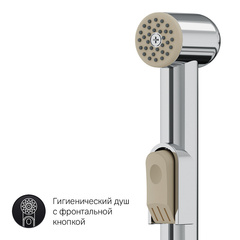 Смеситель для умывальника с гиг.душем, хром, AM.PM  SUNNY - F85C03000