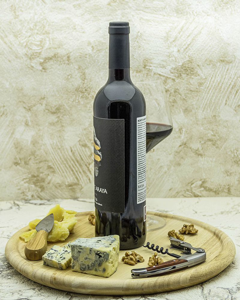 Вино Bodegas Del Medievo Монте Арайя Резерва Красное сухое 2014 г.у. 13,5% 0,75 л, Испания