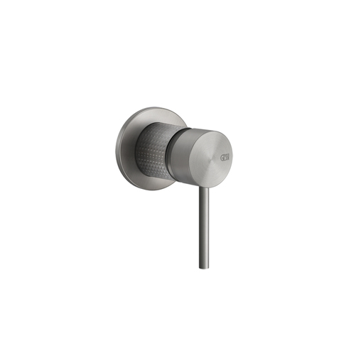 Gessi 316 54419#239 Встраиваемый смеситель на 1/2" на 1 источник (внешняя часть), цвет: steel brushed