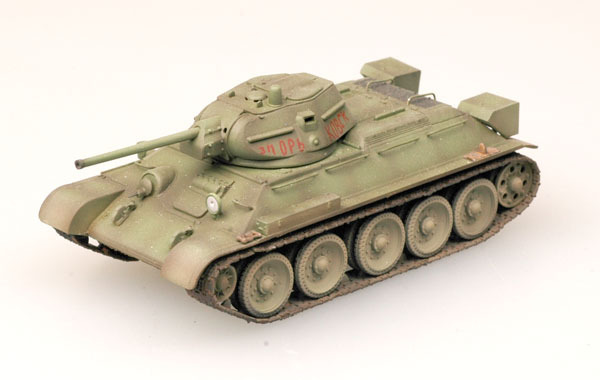 Модель Танк Советский Т-34/76 масштаб 1:72