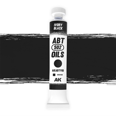 Масляная краска Abteilung 502 - Ivory black