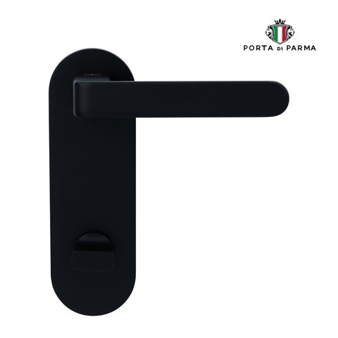 Ручка на планке PORTA DI PARMA Fedra WC BL черный