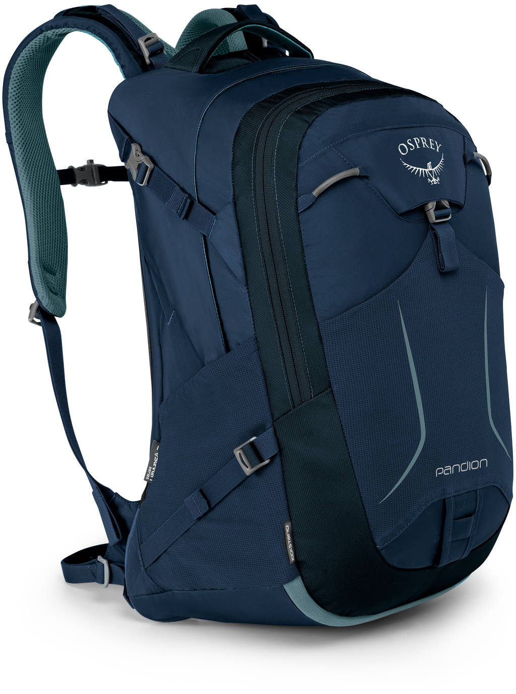 Городские рюкзаки Рюкзак городской Osprey Pandion 28 Navy Blue Pandion_F17_Side_Navy_Blue_web.jpg