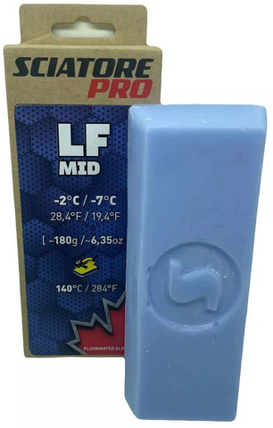 Картинка парафин Sciatore Pro LF 180гр. -2/-7_синий - 2