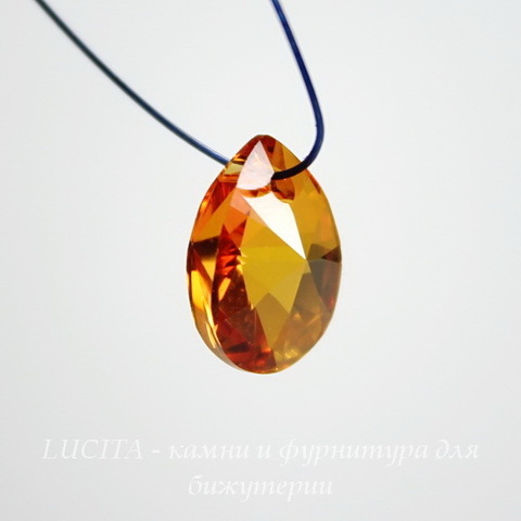 6128 Подвеска Сваровски Капля Crystal Astral Pink (12 мм) ()