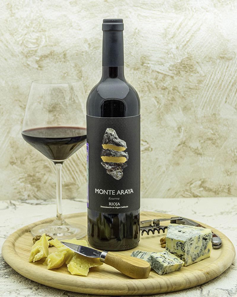 Вино Bodegas Del Medievo Монте Арайя Резерва Красное сухое 2014 г.у. 13,5% 0,75 л, Испания
