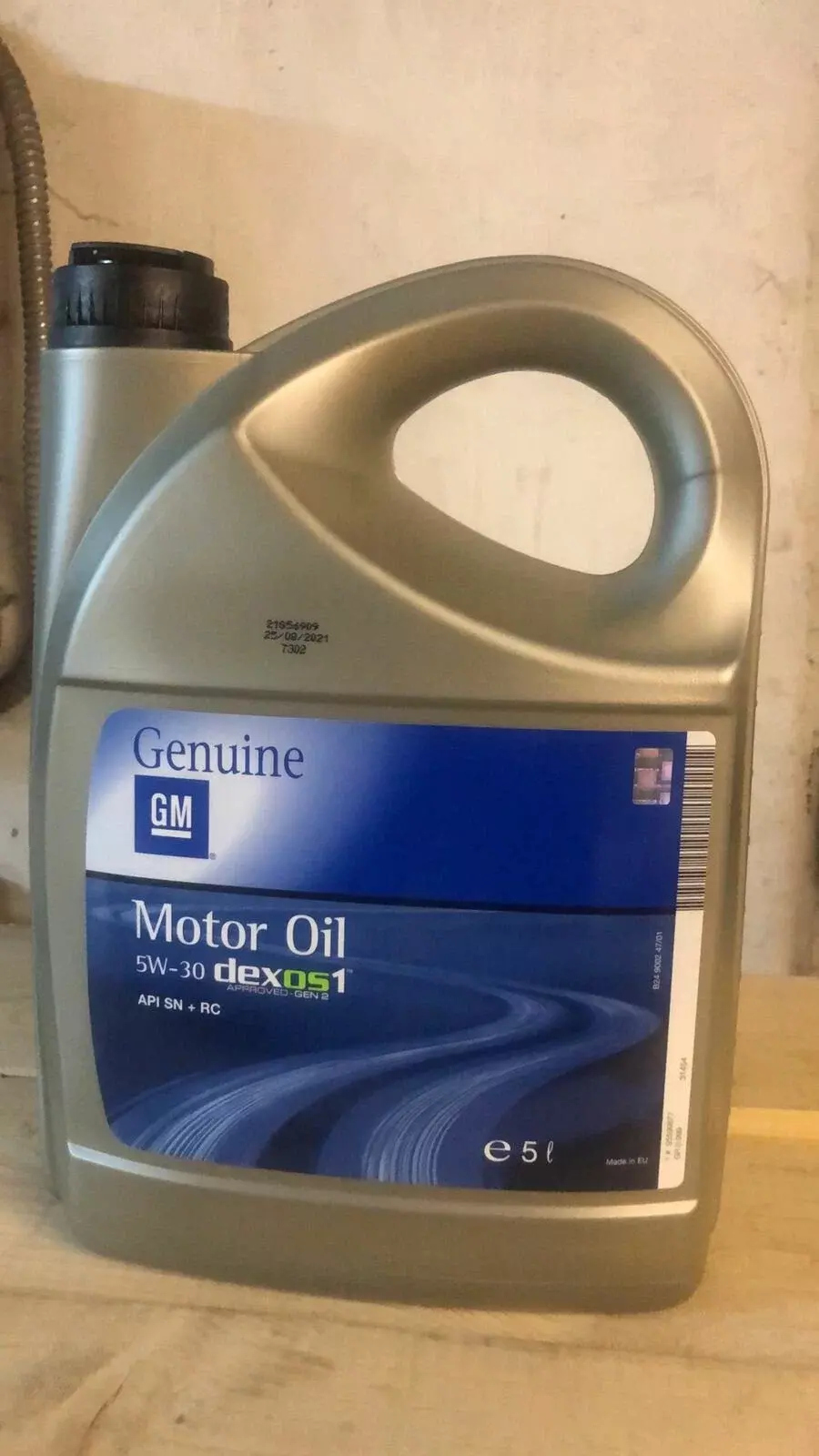 Синтетическое моторное масло GENERAL MOTORS GM Dexos1 Gen2 5W30, 5 л, 4.54 кг