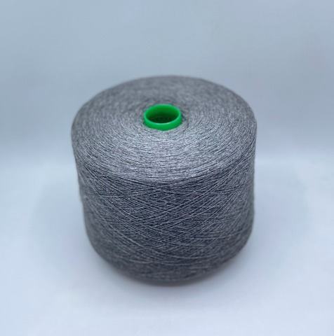 Zegna Baruffa (пр.Италия), art-Globetrotter, 2/36 1800м/100 гр. 70% Меринос, 15% Шелк, 15% Кашемир, цвет-Серый меланж(920/24/2),арт-35069