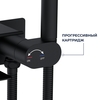 RGW 581408216-04 Гигиенический душ со смесителем RGW SP-216-B Черный (Смеситель/шланг/гигиенический душ/)