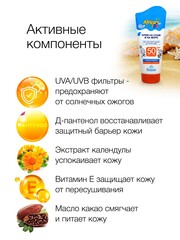Floresan Солнцезащитная серия AFRICA KIDS Крем для защиты от солнца SPF 50, 150мл (Ф-406)