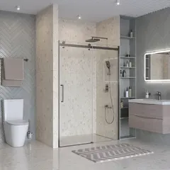 BelBagno MARINO-2-BF-1-140-C-GM Душевая дверь фото