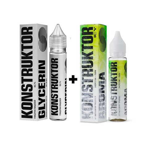 Ароматизатор HOTSPOT Konstruktor Salt 13ml + VG 15ml - Энергетик Лайм