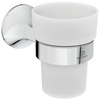 Ideal Standard La Dolce Vita T5506AA Стакан с держателем, матовое стекло, для настенного монтажа, с крепежом