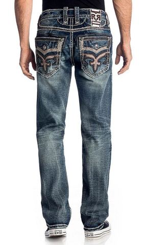Rock Revival | Джинсы мужские ELMWOOD J203 STRAIGHT RP2449J203 сзади