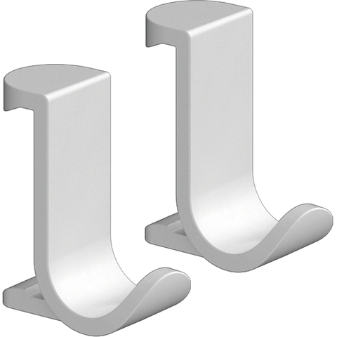 Hansgrohe WallStoris 27914700 Крючок широкий 2 шт. (белый матовый)