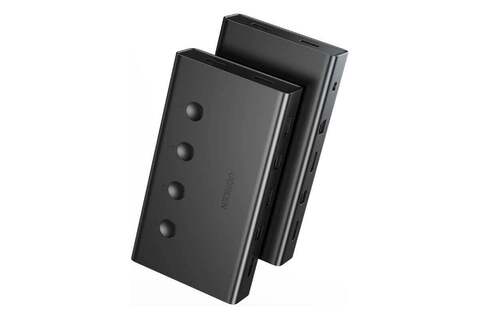 Переключатель UGREEN 4-в-1 Out HDMI KVM Switcher CM293, черный