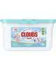 Капсулы CLOUDS Delicate для деликатной стирки нежный  шелк (8,5 г х 30 г), 255 гр.