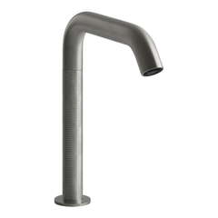 Gessi 316 Cesello 54480#239 Смеситель для раковины, электронный, с кран-фильтром для регулировки температур и напора воды, выс излива 230 мм, цвет Steel Brushed фото