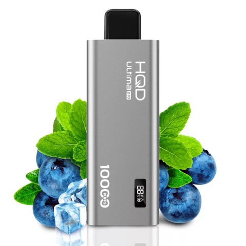 HQD Ultima PRO 10000 Черника Мята - Blueberry Mint
