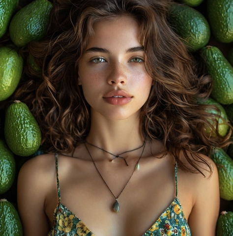 Флоресан I LOVE VEGAN FOOD Молочко для тела питание и упругость с маслом авокадо, 500мл Ф-768b — фото 3