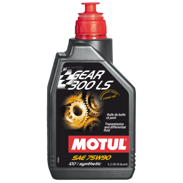 Motul Gear 300 LS 75W90 Синтетическое трансмиссионное масло
