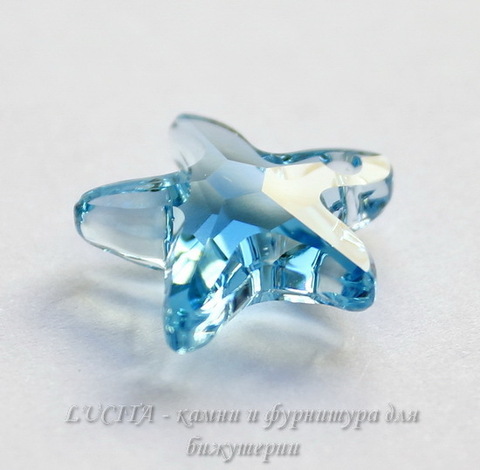 6721 Подвеска Сваровски Морская Звезда Aquamarine (16 мм) ()