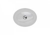 Geberit VariForm 500.750.01.2 Раковина с установкой под столешницу овальной формы, 42х33 см, без отв. под смеситель, без отв. перелива