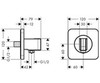 Axor 36724000 Держатель лейки