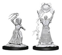 D&D Nolzur's Marvelous Miniatures - Drow Mage & Drow Priestess