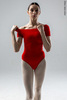 T-leotard | scarlet