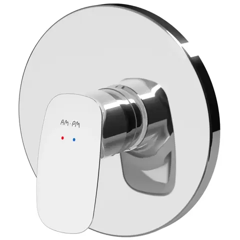 Am.Pm F71A75000 Spirit V2.1, cмеситель д/душа монтируемый в стену, хром