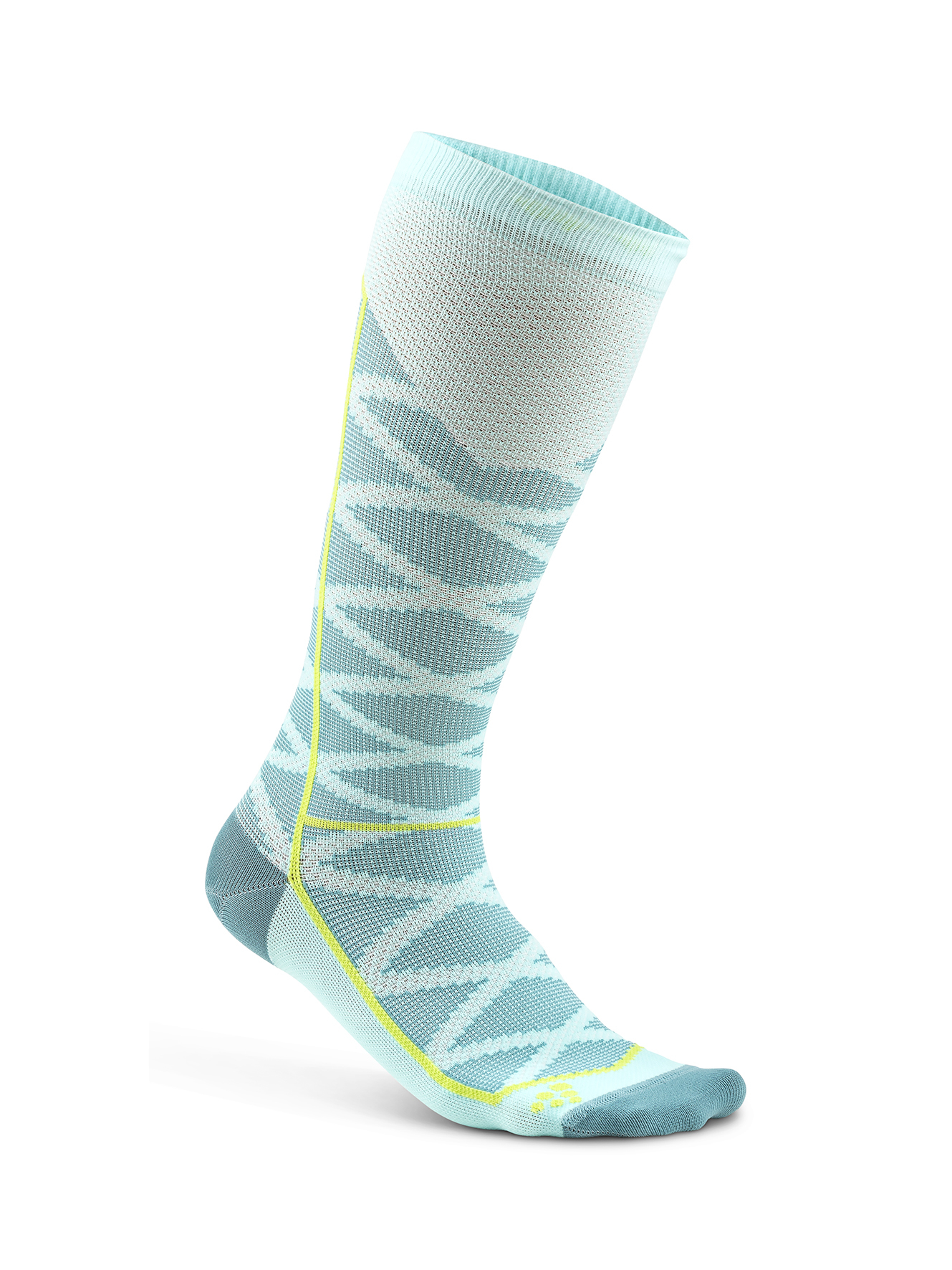 Craft Compression Pattern компрессионные носки бирюза