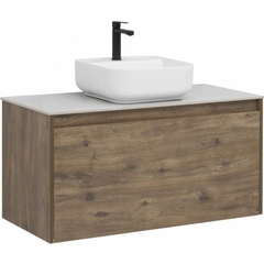Aquanet Nova Lite 249520 Тумба под раковину, цвет: дуб рустикальный фото