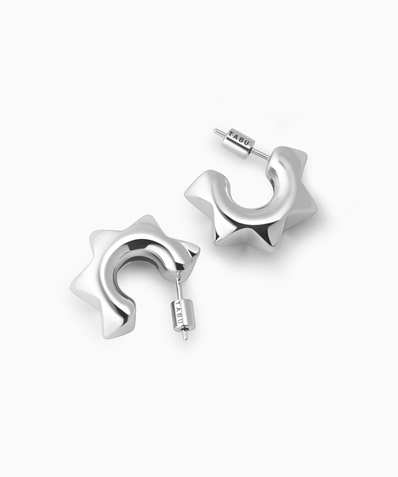 Серьги SPIKE silver