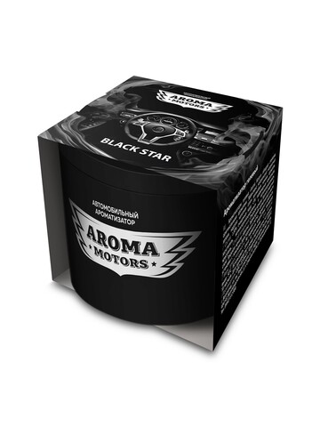 GraSS Ароматизатор гелевый BLACK STAR 100мл