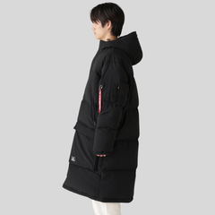 Пуховик Alpha Industries Long Puffer Parka Black (Черная)