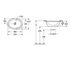 Villeroy & Boch Loop & friends 4A540001 Раковина встраиваемая снизу овальная 57, альпийский белый