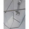 Cezares PLANE-P-1-90-C-IN Душевой уголок, отделка Сатин